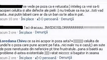 Loredana Chivu, suparata de comentariile de pe internet: Am sute de poze neretusate din nefericire pentru tine frustratule! Ratat mic si bagator in seama