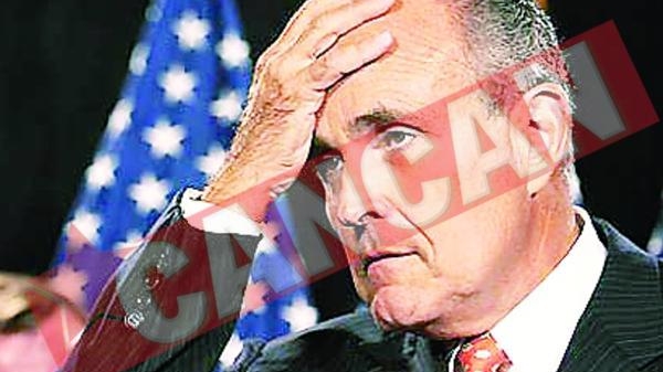 Rudolph Giuliani, internat cu gripa