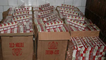 Doi suceveni, retinuti dupa ce au fost prinsi transportand 8.000 de pachete cu tigari de contrabanda