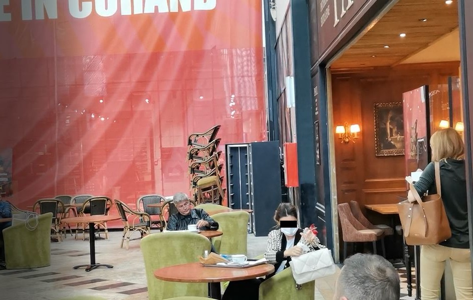Imagini rare cu Dan Bittman. L-am filmat singur-singurel la o cafea cu parfum de tristețe