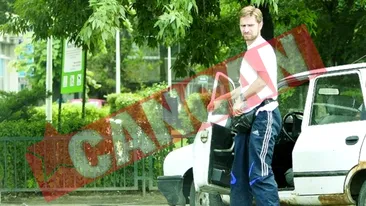 Arbitrul Tudor goneste ca nebunul cu o Dacie ruginita