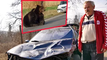 El este șoferul care a lovit ursul, lăsat să agonizeze 18 ore. Drama neștiută a bărbatului