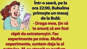 BANC | Bubulina primește un mesaj de la Bulă: "Am fost răpit de extratereștri"