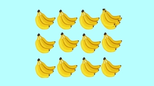 Test de perspicacitate | Câte banane sunt, de fapt, în această imagine?
