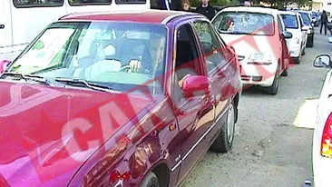 A mers in masina cu mortul si macelarul din Craiova