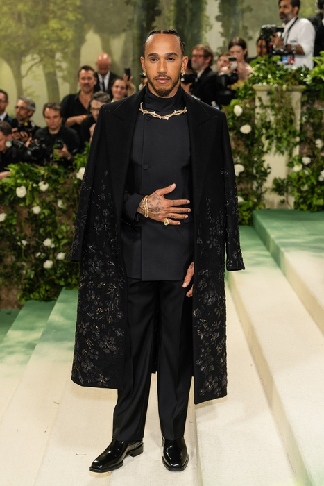 Celebrities attend the 2024 Met Gala Celebrating ‘Sleeping Beauties: Reawakening Fashion’ at The Metropolitan Museum of Art in New York City

Featuring: Lewis Hamilton
Where: New York, United States
When: 06 May 2024
Credit: Michael Stewart/INSTARimages.com,Image: 870844017, License: Rights-managed, Restrictions: , Model Release: no