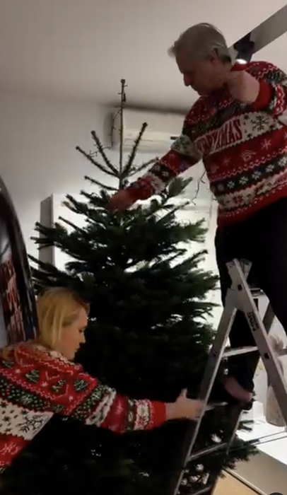 Cum arată casa Andreei Esca, decorată de Crăciun? Vedeta Pro TV a făcut bradul fără globuri