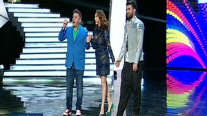 Gafa RUSINOASA facuta de Smiley si Bartos, in direct, la "Romanii au talent"! Andra i-a prins holbandu-se la sanii ei