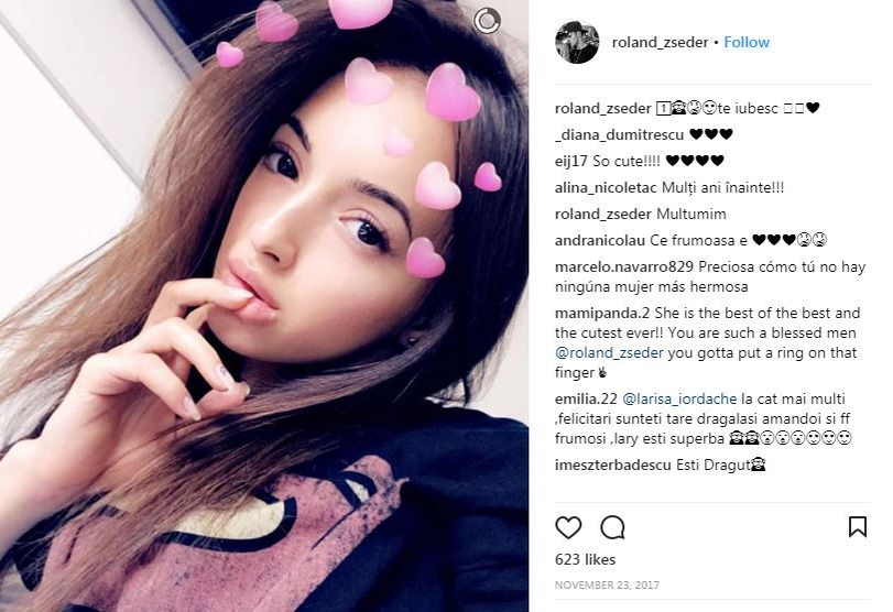 Poze incendiare cu Larisa Iordache şi iubitul ei, tot gimnast: ”Te iubesc… Cu tine începe…”