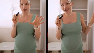 Carmen Grebenișan, pregătită pentru rolul de mamă. A arătat camera în care va dormi cu bebelușul