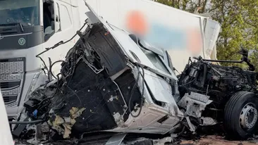 Șofer român, sfârșit cumplit pe autostradă. TIR-ul său a fost implicat într-un accident grav în Germania