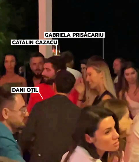 Dani Oțil și Gabriela Prisăcariu, într-unul dintre momentele când au fost unul lângă celălalt la LOFT (Foto: CANCAN.RO)