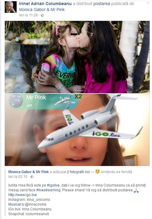 Monica Gabor o ajută pe Irina să strângă prieteni virtuali