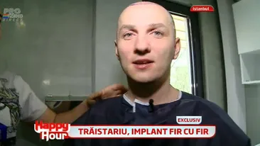 Imagini socante! Mihai Traistariu plin de sange in timpul operatiei de implant de par: Nu mai simt pielea capului, e super