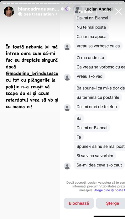Bianca Drăgușanu, hărțuită de un bărbat care a făcut o obsesie pentru ea! A fost implicată Poliția: ”Nimeni nu ia măsuri!”