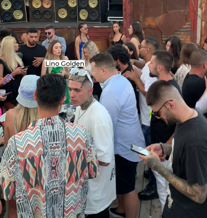 Lino Golden a ”atacat” o blondină în club, la Mamaia
