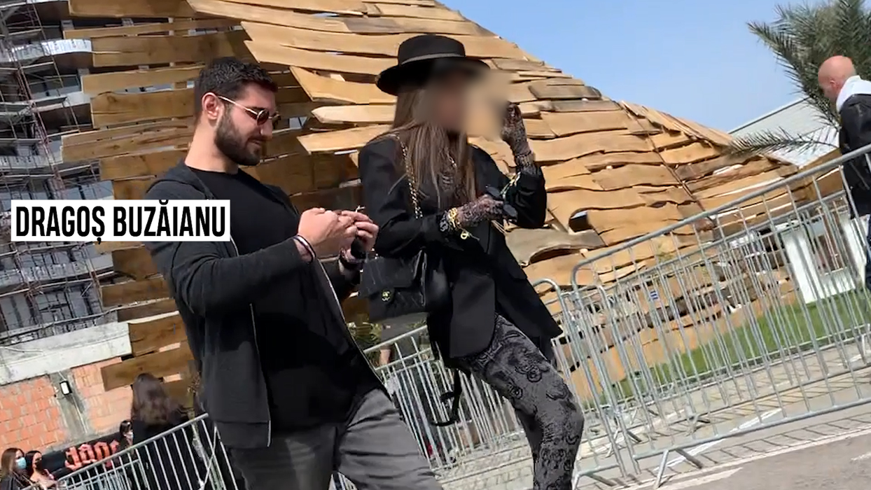 Dragoș Buzăianu, alături de noua iubită