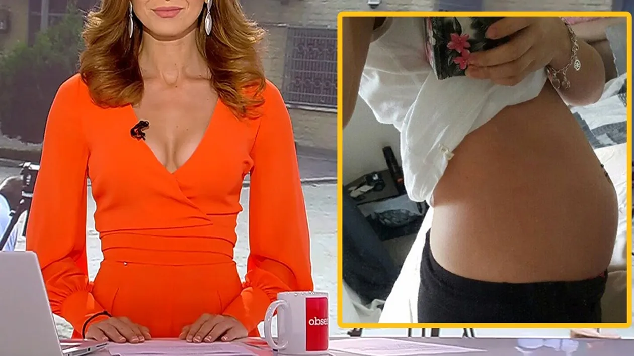 Surpriză la Antena 1! Prezentatoarea TV este însărcinată. A ținut sarcina secretă până acum