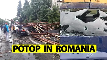 Potop în România! Imagini apocaliptice în marile orașe din țara noastră, în urma haosului meteorologic