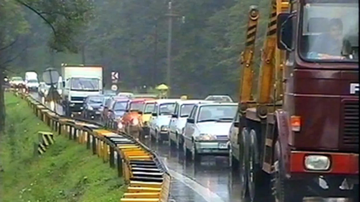DN1, blocat complet din cauza unui accident cu patru maşini