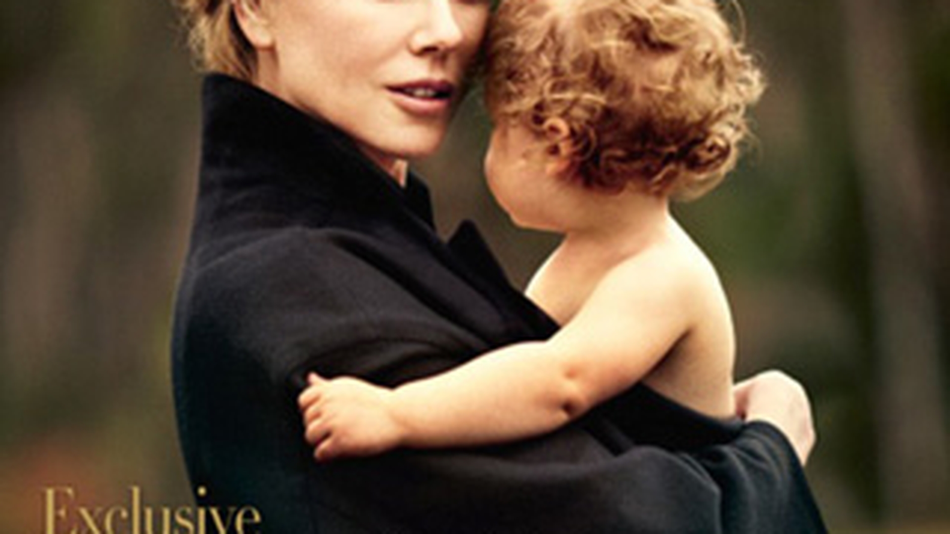 Nicole Kidman pe coperta Harper's Bazaar alaturi de fiica ei, Faith
