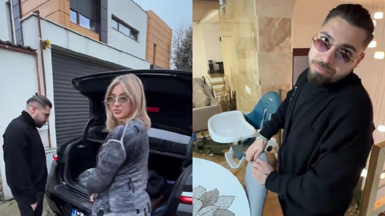 Luis Gabriel și Haziran locuiesc într-o vilă imensă/ Sursa foto: TikTok
