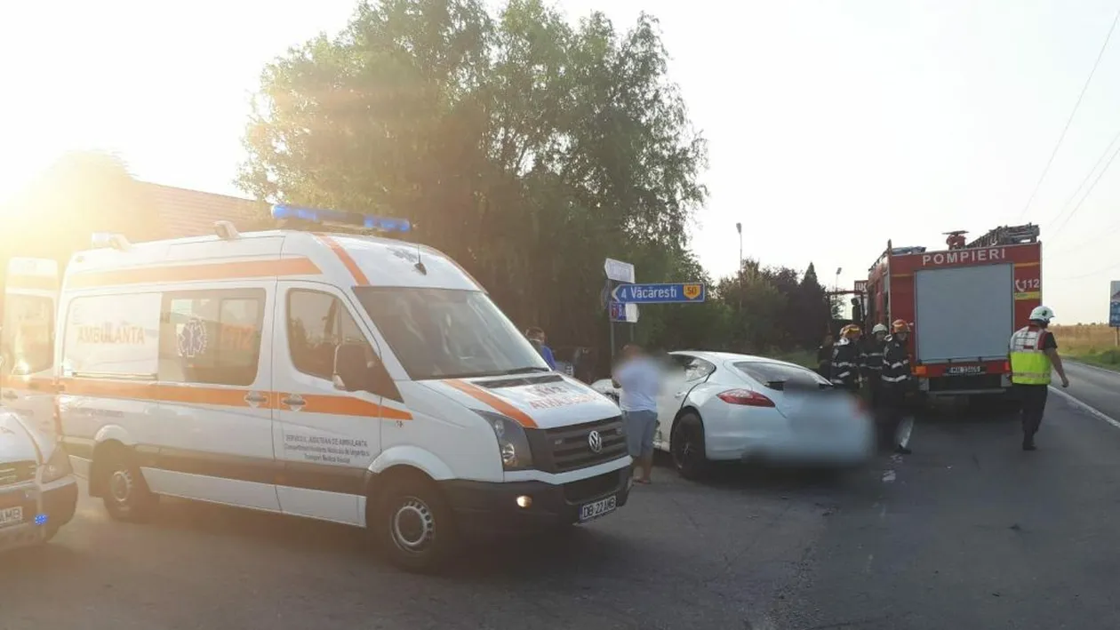 De la nuntă, la spital! Mireasă, implicată într-un accident rutier! FOTO