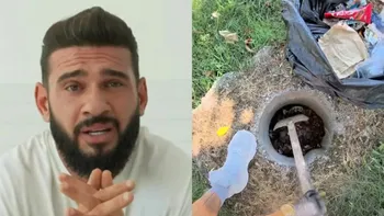 Ce a descoperit Dorian Popa în timp ce făcea muncă în folosul comunității, în Domnești: „Doamne, dar ce au făcut aici”