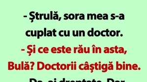 BANC | Sora lui Bulă s-a cuplat cu un doctor