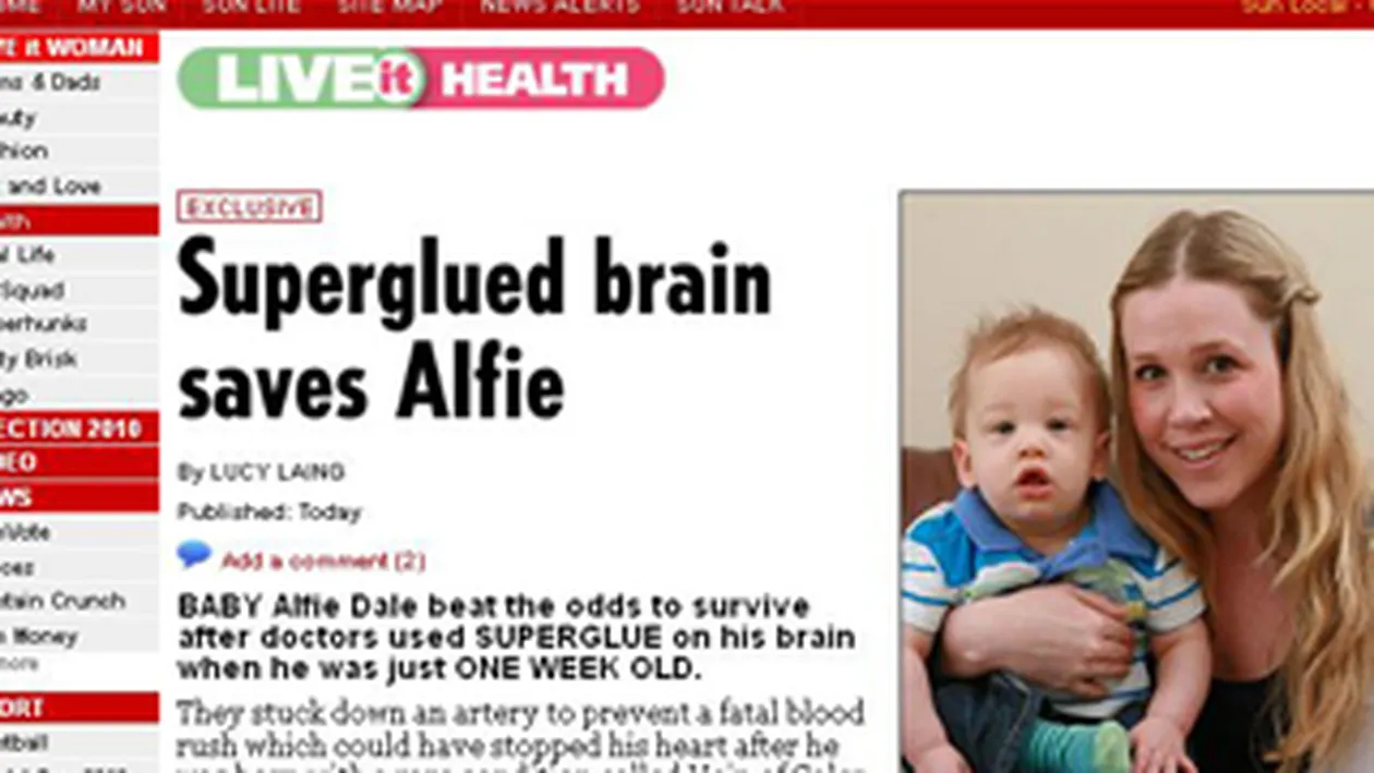 INCREDIBIL! I-au salvat viata unui bebelus cu ajutorul unui... superglue!