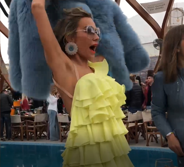 Anna Lesko, la un pas de “viol” la NUBA Mamaia!