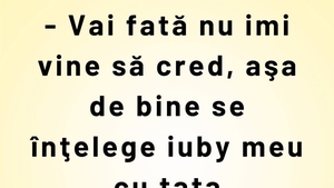 BANCUL ZILEI | "Iuby" și tata