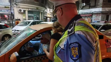 Ce a pățit acest taximetrist din Centrul Vechi din București, după ce a refuzat să o ia pe femeia din imagine