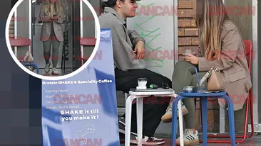 Radu Ștefan, la cafea cu o domnișoară care nu e iubita oficială! Se anunță tensiuni...la distanță!