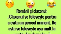 BANC | Românii și claxonul