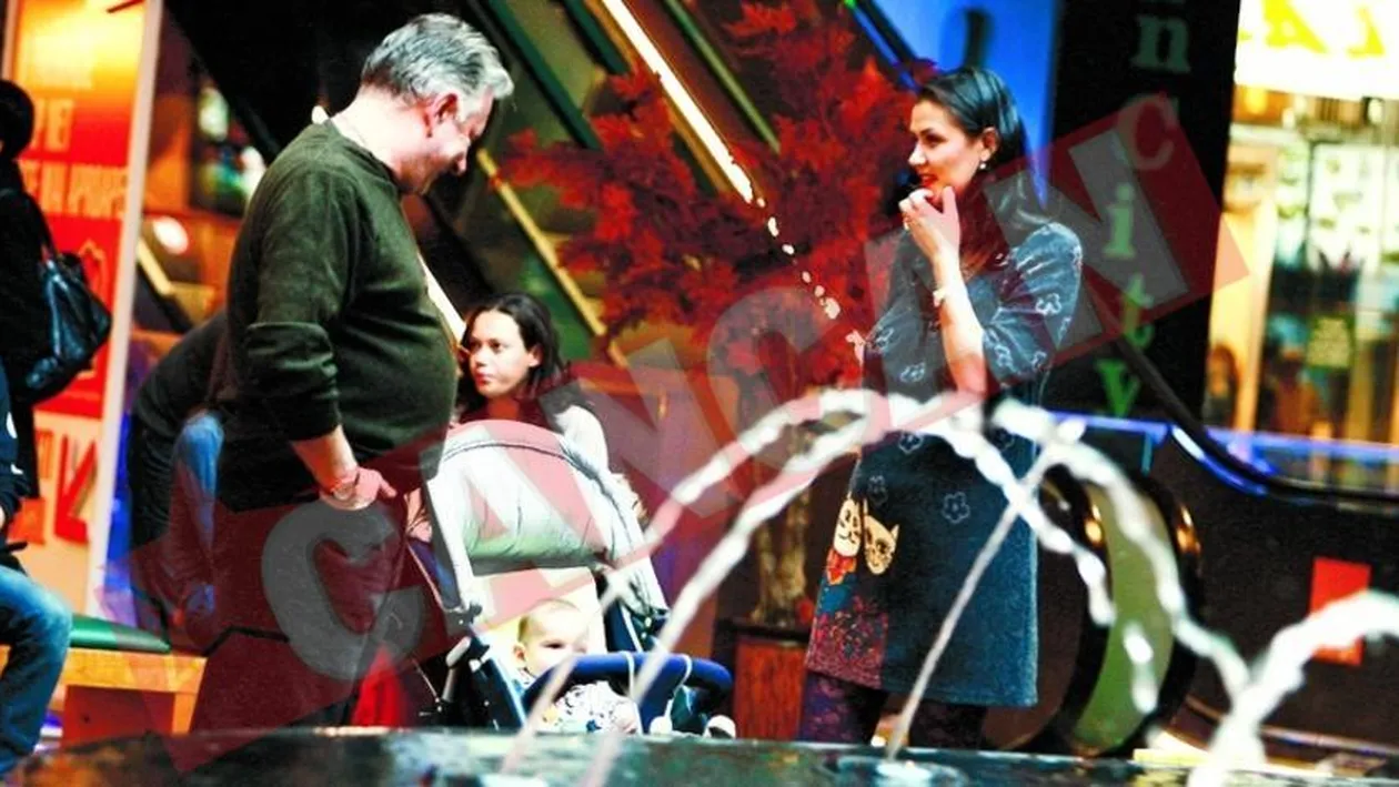 Madalin Voicu si-a scos baiatul la mall