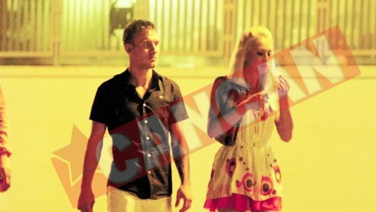 Mitea a scos o blonda la plimbare pe faleza