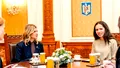 Partenera de viață a președintelui Nicușor Dan, Mirabela Grădinaru, a primit-o la Cotroceni pe soţia lui Zelenski, Olena