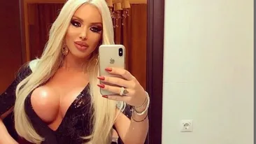 Jumătate îmbrăcată, jumătate dezbrăcată. Cum a apărut Loredana Chivu azi-noapte, într-un club din București