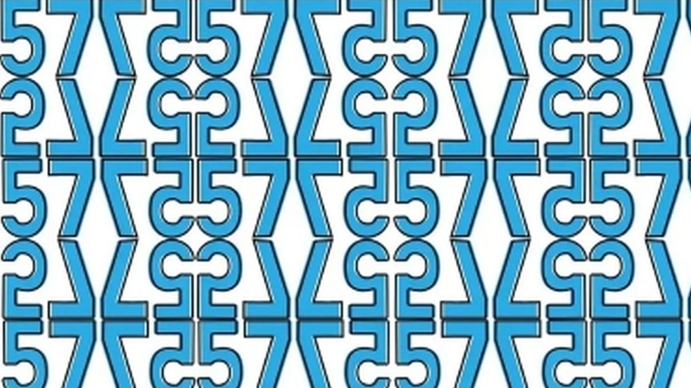 Iluzie optică virală | Numai geniile cu IQ peste 110 găsesc unde se ascunde numărul 52, în 25 de secunde!