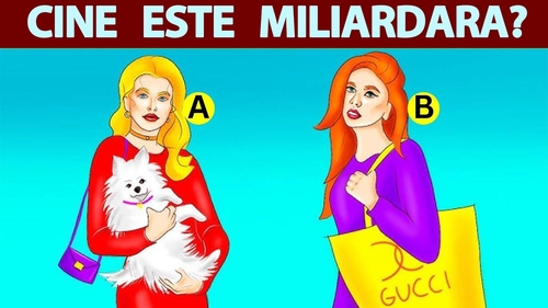 Test de perspicacitate | Care dintre aceste două femei este miliardară?
