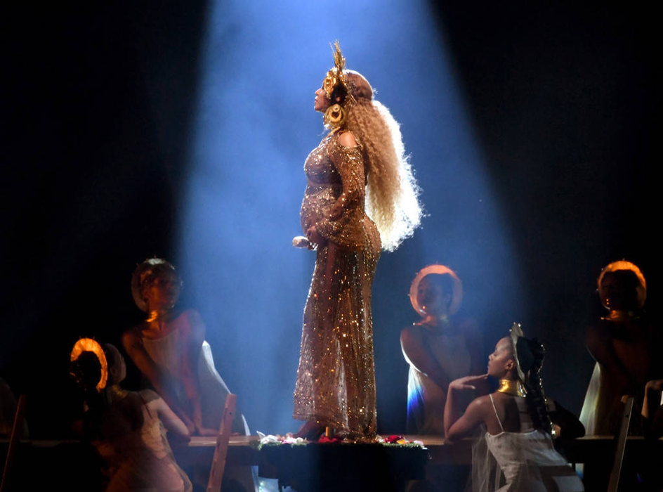 Beyonce la Premiile Grammy
