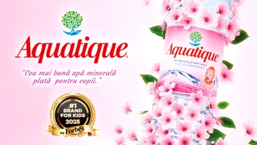 (P) Aquatique a fost votată din nou ”Cea mai bună apă minerală plată pentru copii”