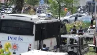 Atentat cu bombă la Istanbul. Un autobuz a poliţiei a fost vizat de atacatori 