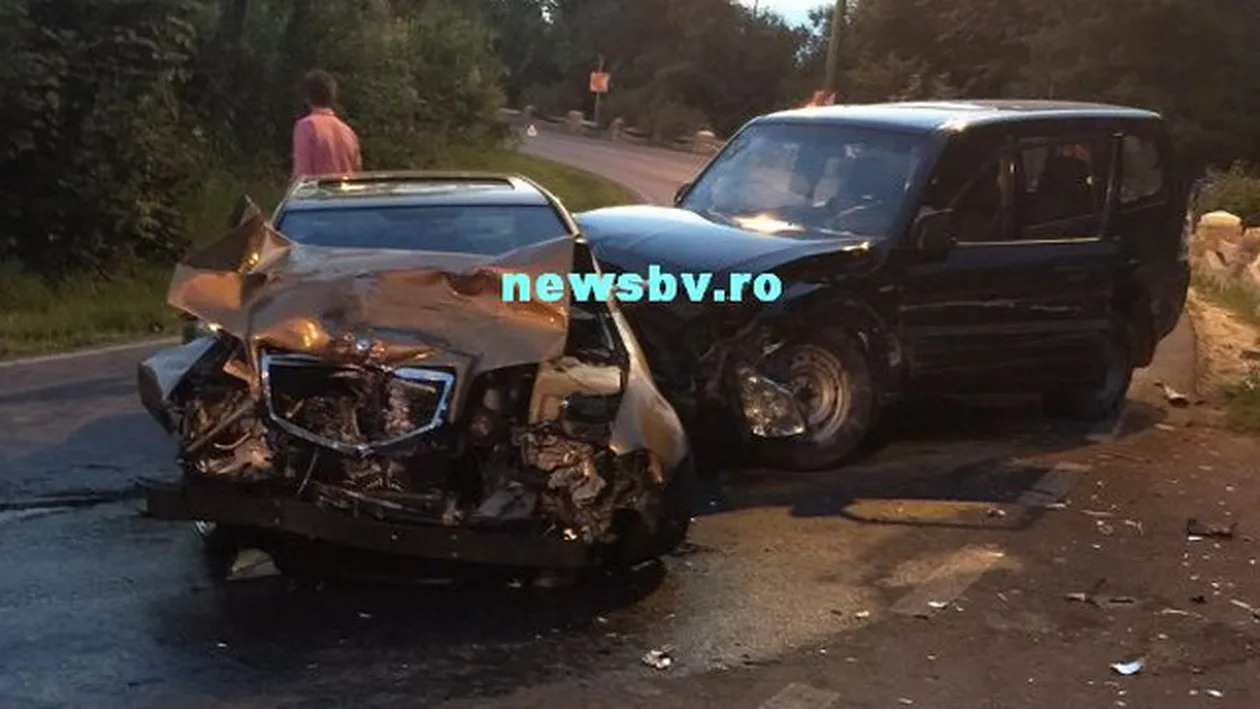 Accident grav provocat de un sofer american in Brasov! Vezi ce s-a intamplat la fata locului!