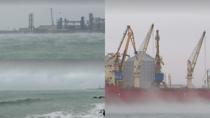 Fenomenul rar apărut la Marea Neagră, la o temperatură resimțită de -12 grade Celsius. Explicația unui expert