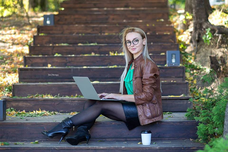 Tânăra de peste Prut este și o studentă eminentă