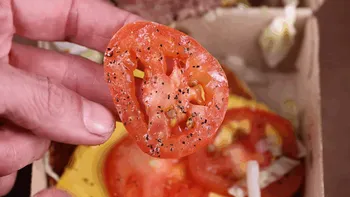 Pasionat de grădinărit, un bărbat a plantat semințe de roșii dintr-un burger de la McDonald’s. Ireal ce s-a întâmplat 3 luni mai târziu