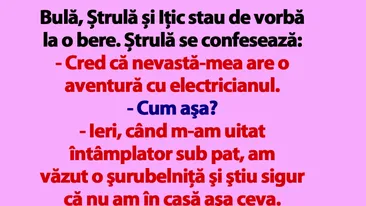 BANC | Bulă se confesează prietenilor: Cred că nevastă-mea mă înşeală cu un cal