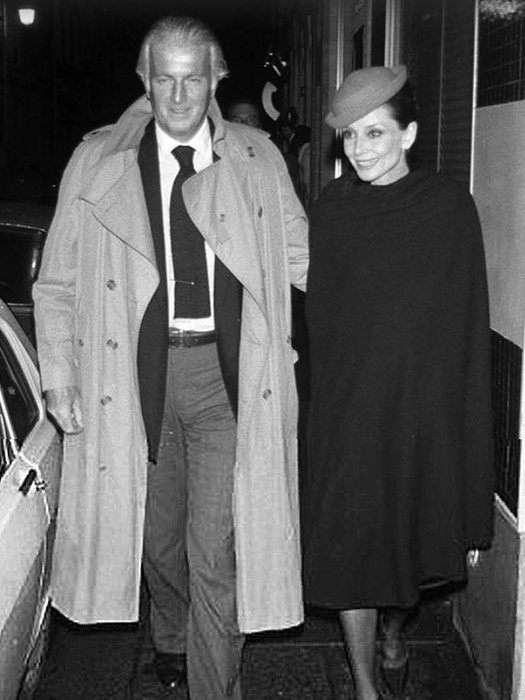 Hubert de Givenchy si Audrey Hepburn